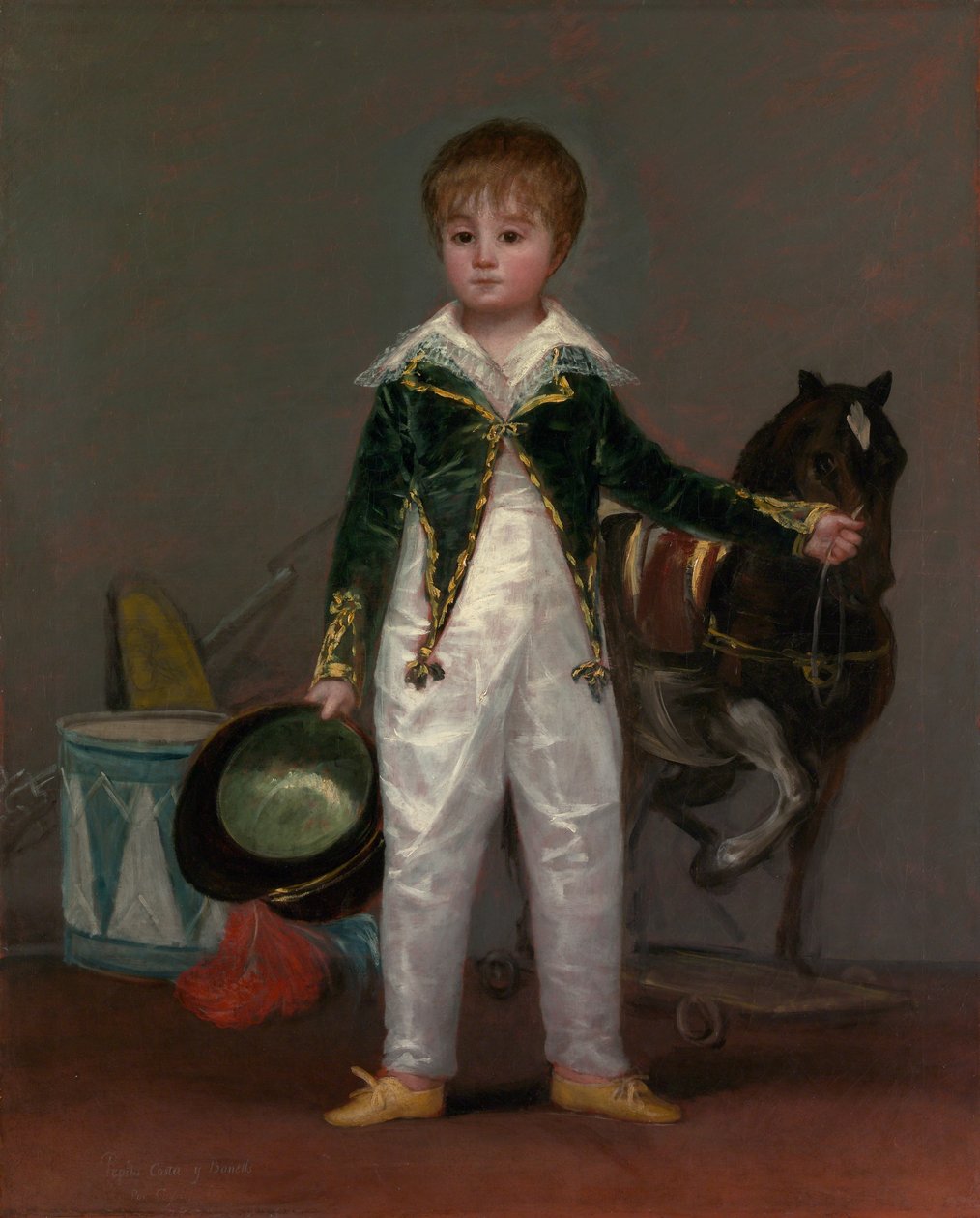 José Costa y Bonells døde 1870, kaldet Pepito, ca. 1810. af Francisco de Goya