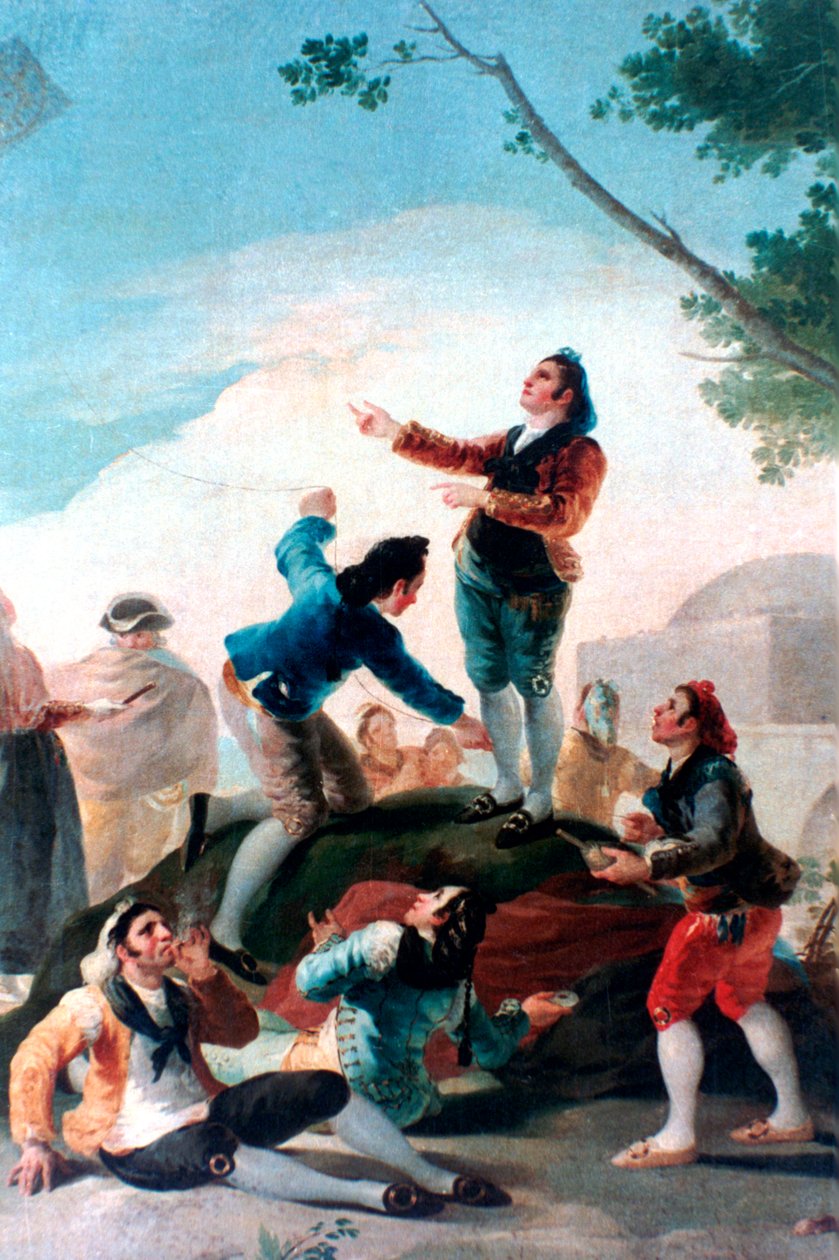 Dragen, dragen, 1778 af Francisco de Goya