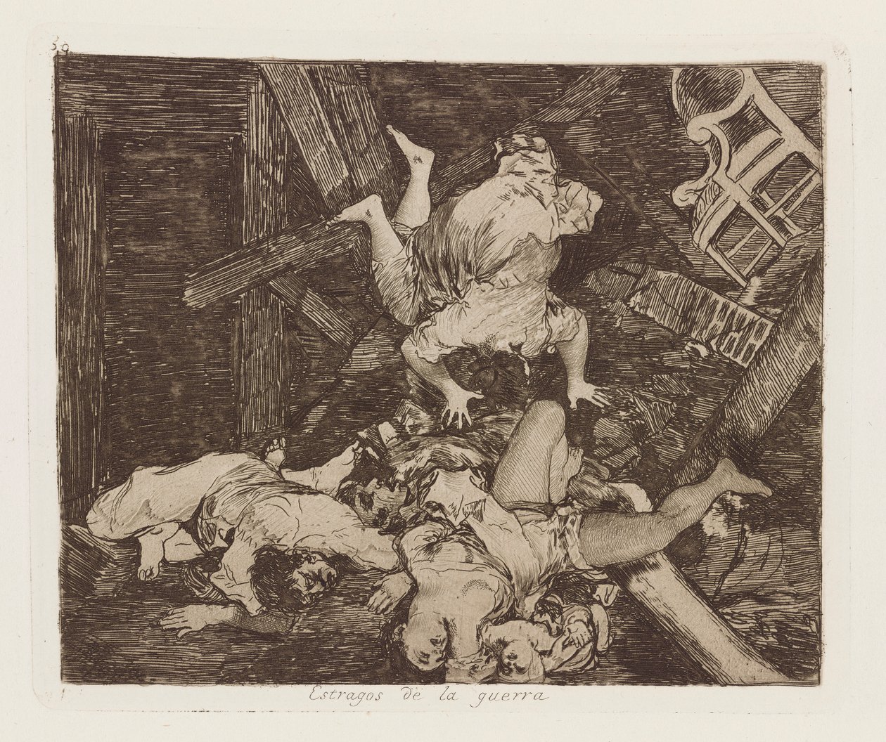 Krigens katastrofer af Francisco de Goya