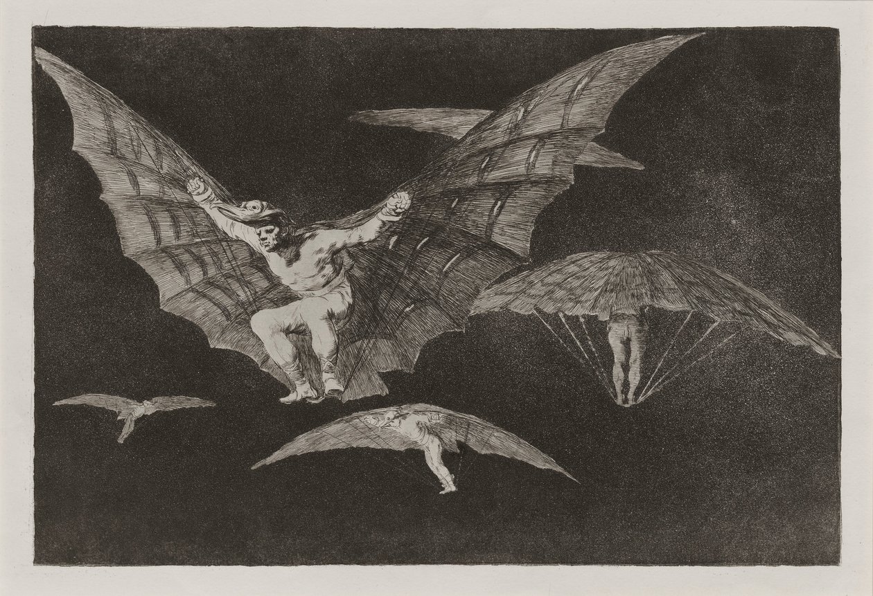 Modo de volar (En måde at flyve på), også kendt som Donde hay ganas hay ma?a (Hvor der er af Francisco de Goya