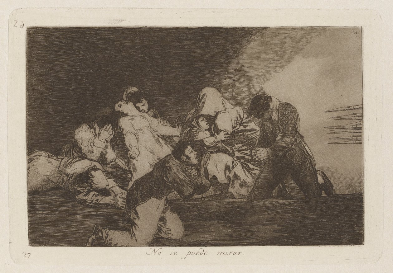 Du kan ikke se (One Can af Francisco de Goya