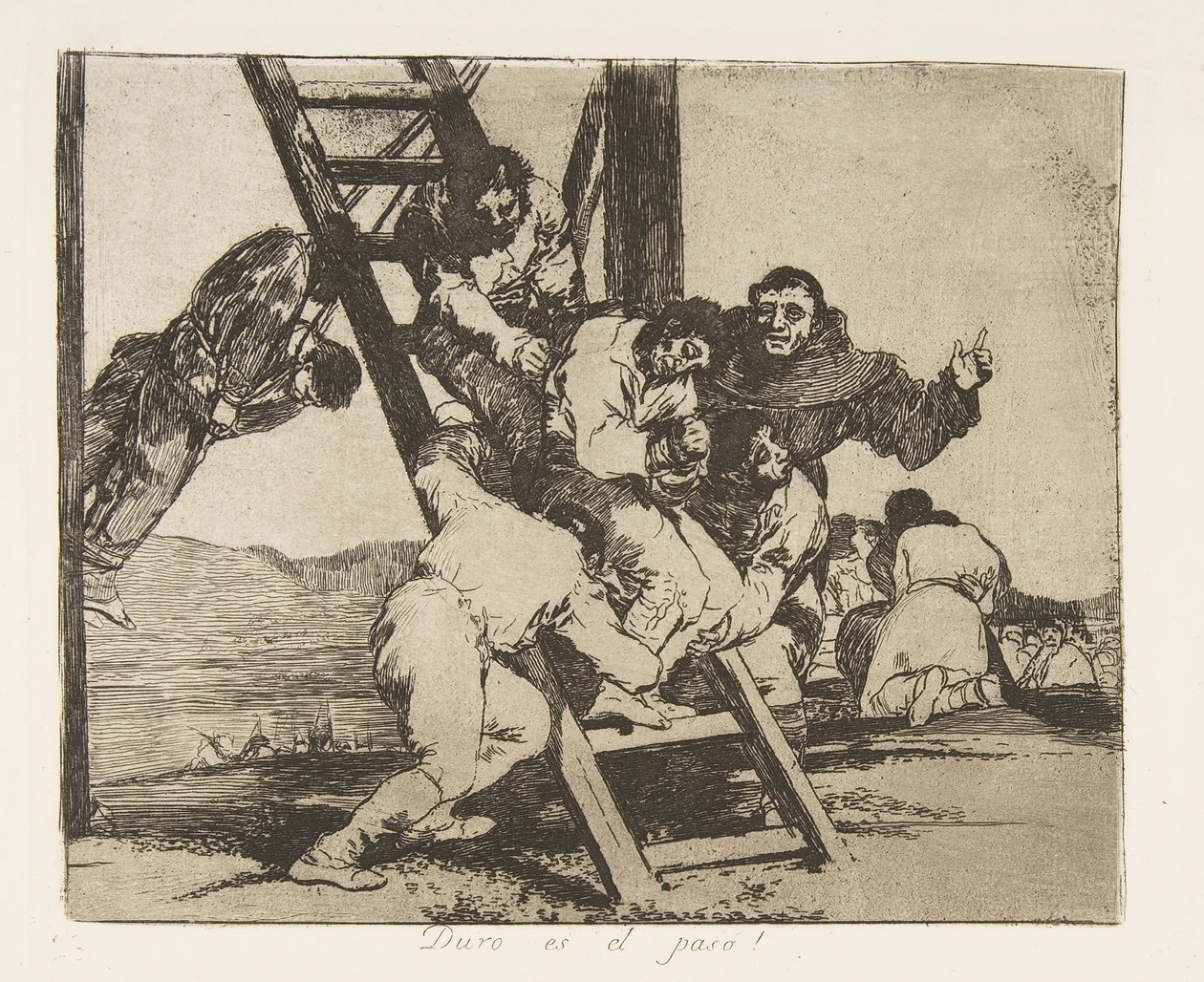 Plade 14 fra The Disasters of War Los Desastres de la Guerra: Its ..., 1810 udgivet 1863. af Francisco de Goya