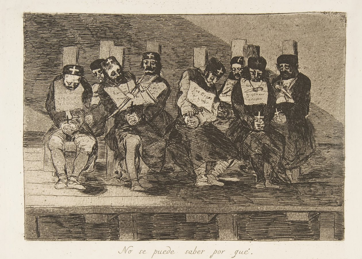 Plade 35 fra The Disasters of War Los Desastres de La Guerra: One C..., 1810 udgivet 1863. af Francisco de Goya