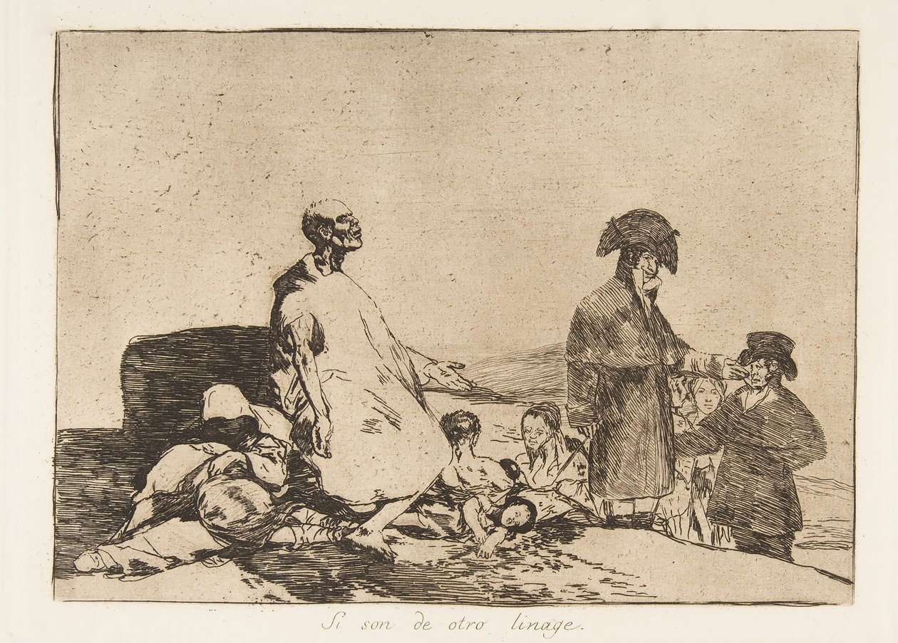 Plade 61 fra The Disasters of War Los Desastres de la Guerra: Pe..., 1811-12 udgivet 1863. af Francisco de Goya