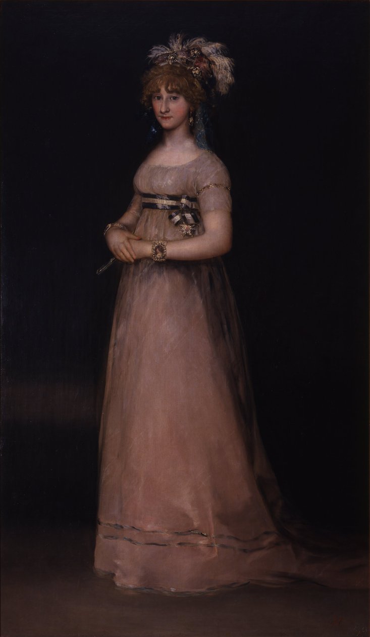 Ritratto af María Luisa de Borbón og Vallabriga af Francisco de Goya