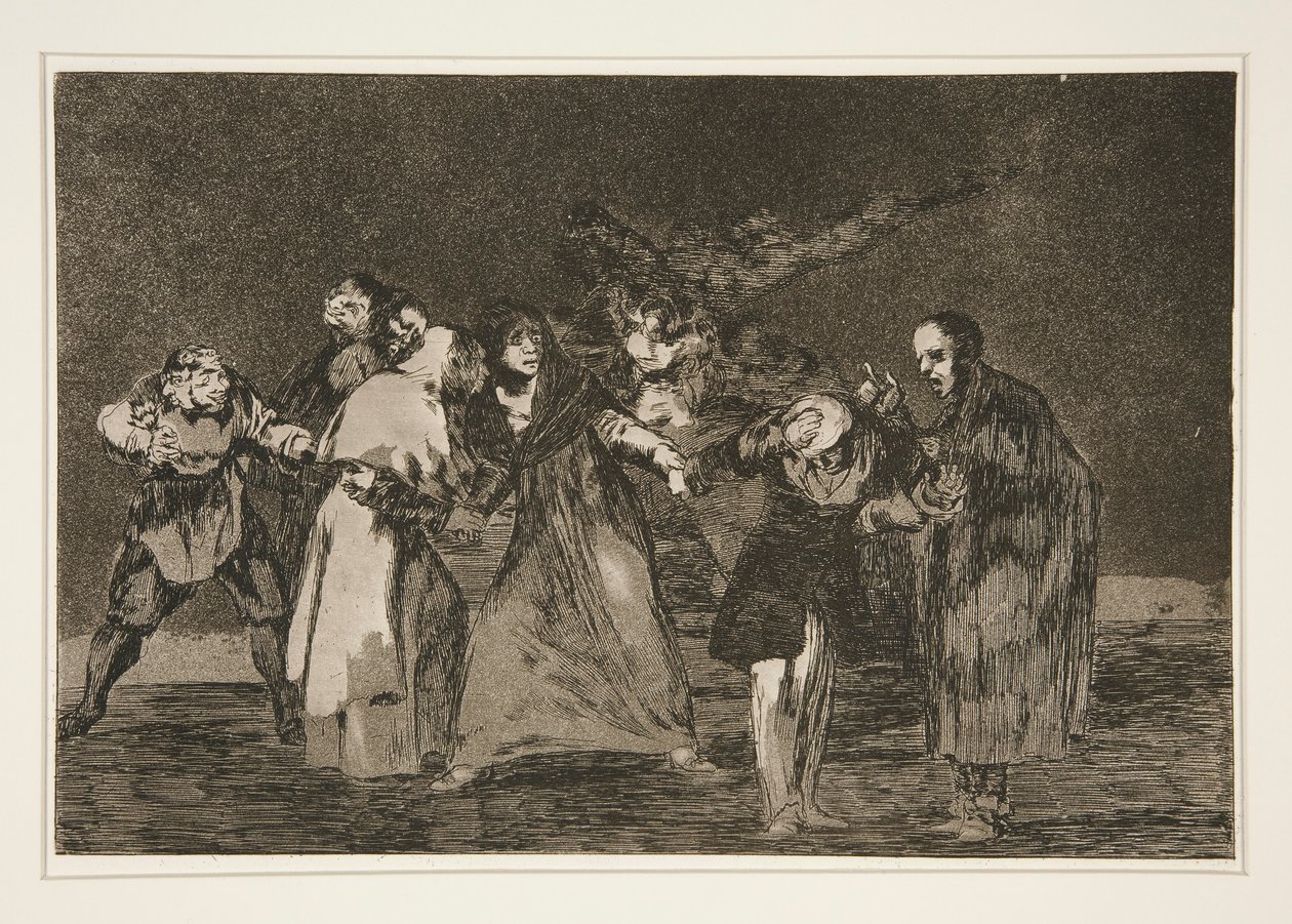 De heler stiksår, men ikke dårlige ord (Wounds Heal Quicker than Hasty Words), pl. 16 fra serien Ordsprog af Francisco de Goya