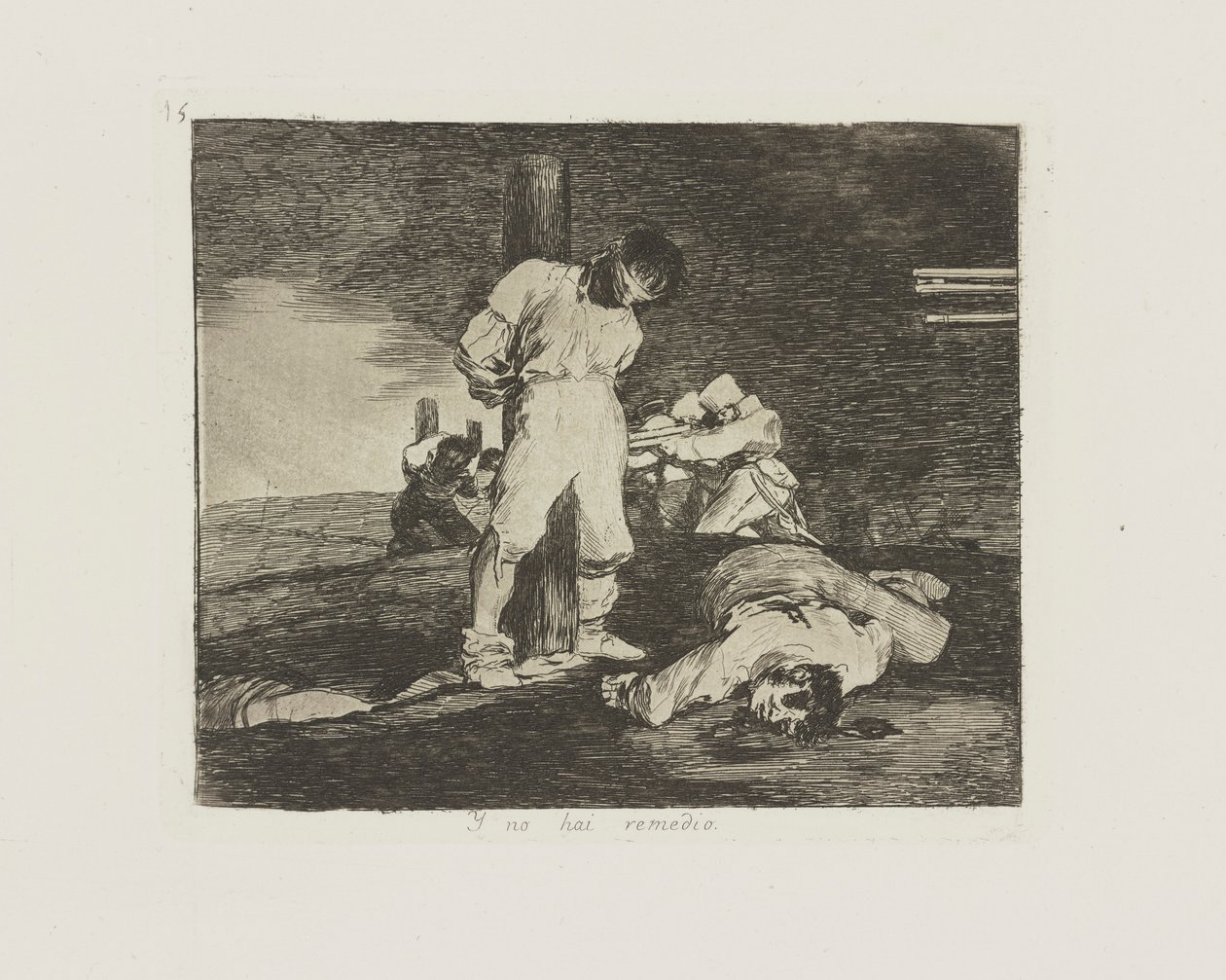 Y no hai remedie. (Og der af Francisco de Goya