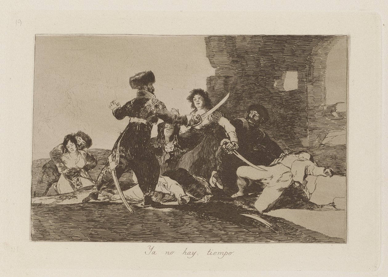 Der er ingen tid (der er ikke af Francisco de Goya
