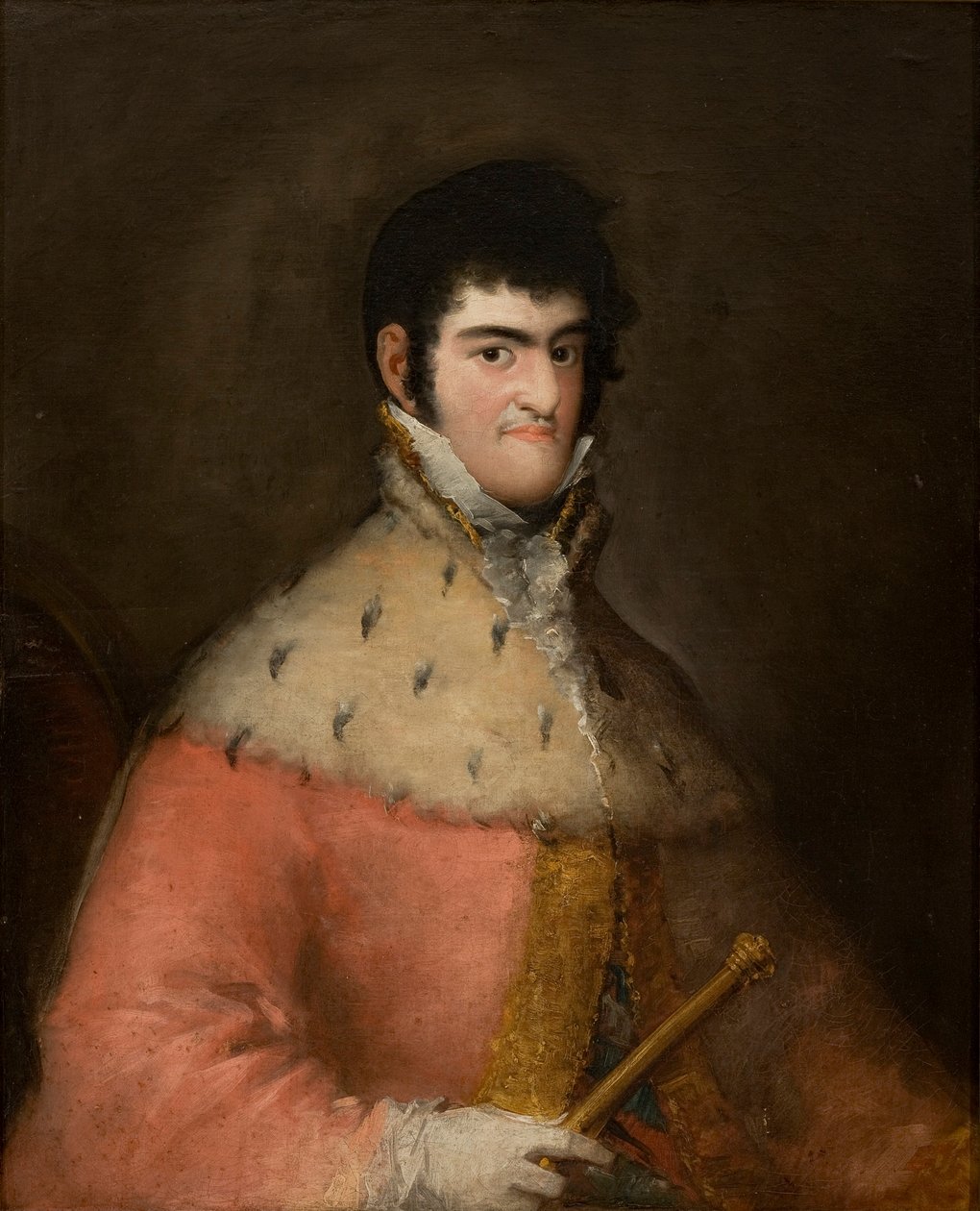 Portræt af Ferdinand VII af Francisco de Goya