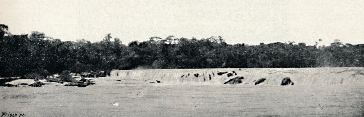 Salto Grande Rio Paranapanema, 1895 af Francisco Henszler