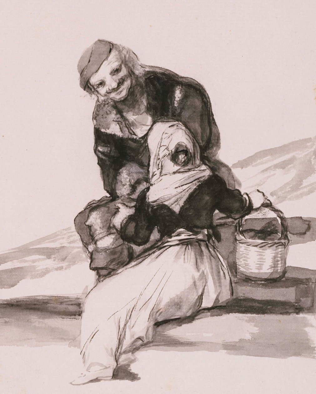 Pas på rådene (klippet) af Francisco de Goya