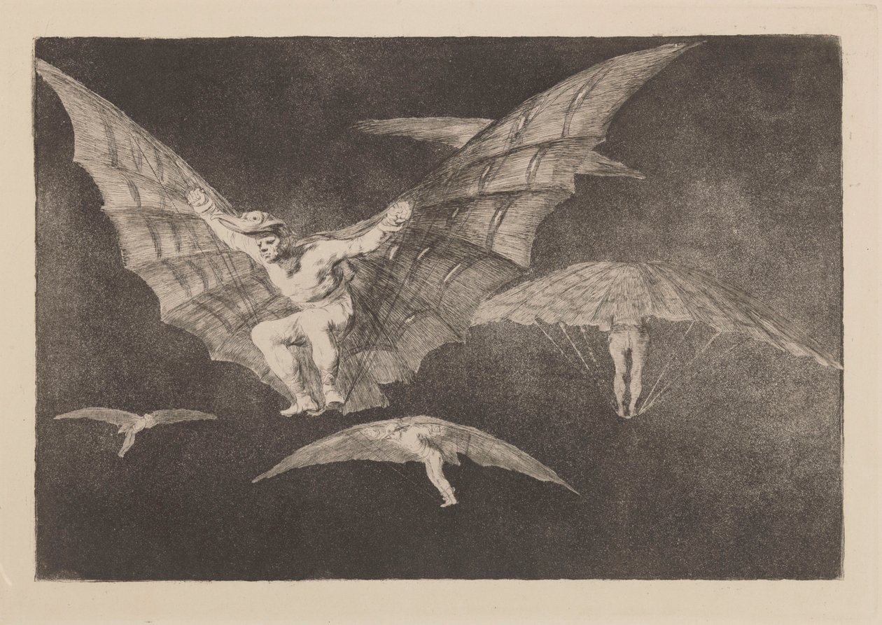 En måde at flyve på af Francisco Jose de Goya y Lucientes
