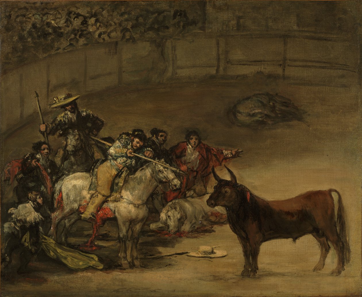 Tyrefægtning, Luck of Wands af Francisco de Goya