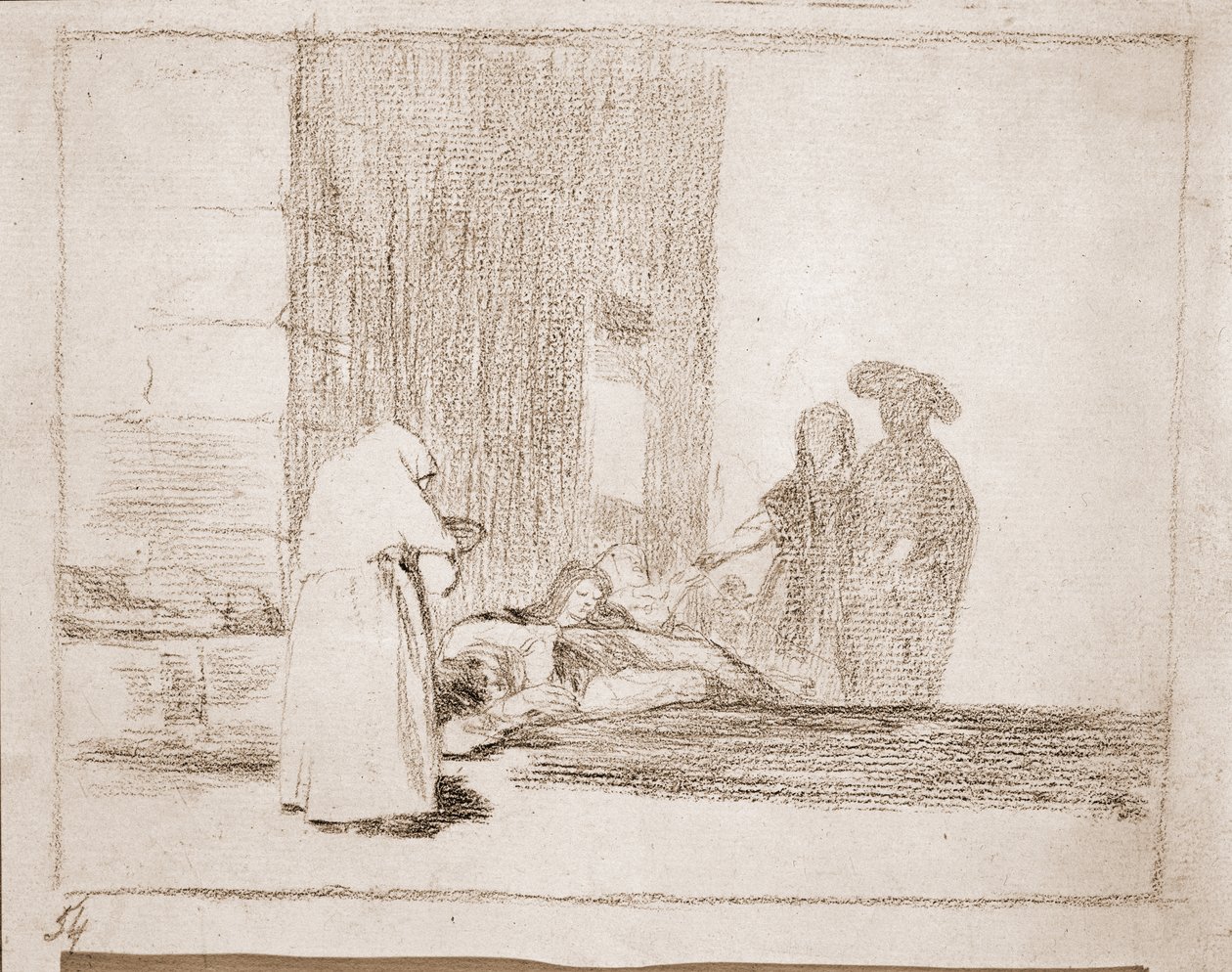 Charity of a Woman, illustration fra 