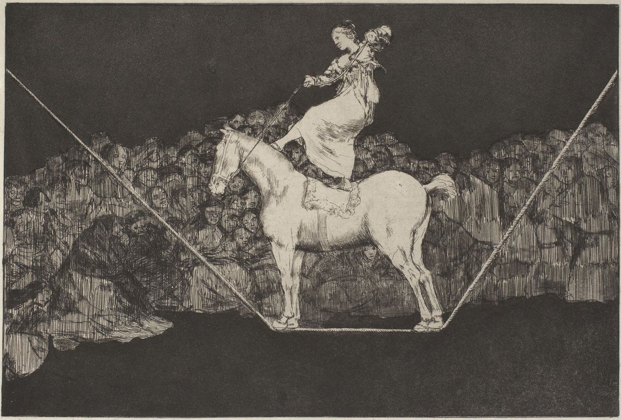 Disparate Puntual (Tåbelig præcision) af Francisco Jose de Goya y Lucientes