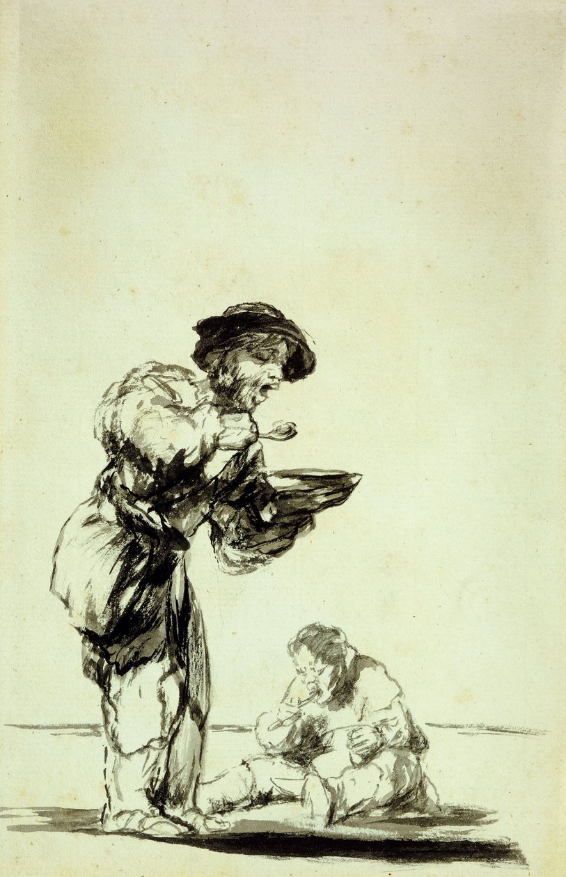 Ender de, der undslipper arbejde, sådan? af Francisco de Goya