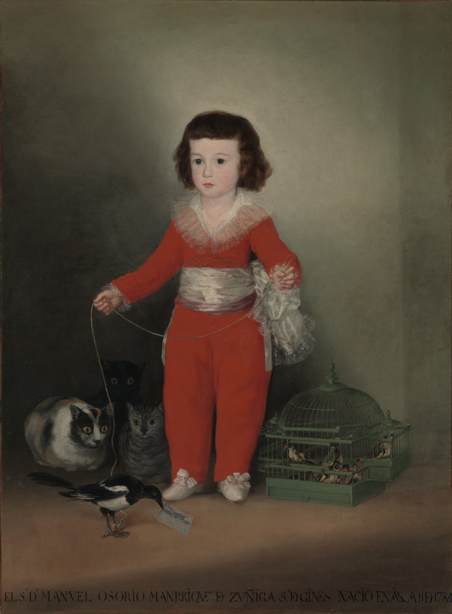 Don Manuel Osorio Manrique de Zuniga (1784-92) af Francisco de Goya