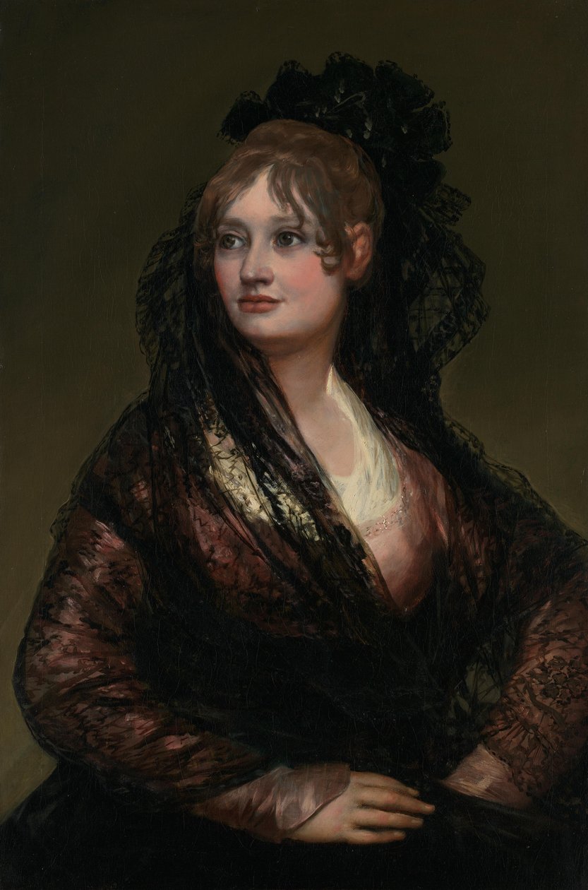 Dona Isabel de Porcel, udst. 1805 af Francisco de Goya