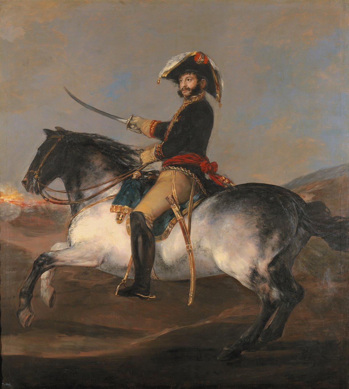 Ridesportræt af General Palafox af Francisco de Goya
