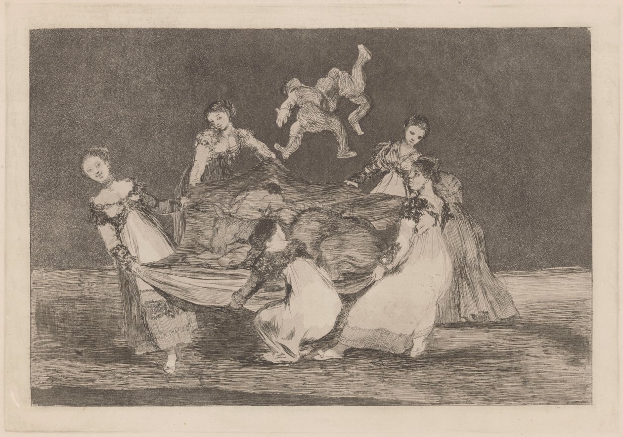 Kvindelig dårskab af Francisco Jose de Goya y Lucientes