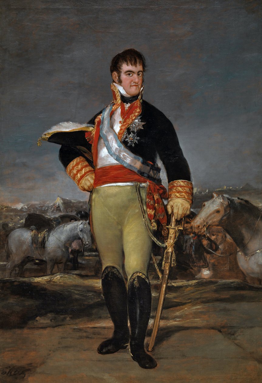 Ferdinand VII (1815) (olie på lærred) af Francisco Jose de Goya y Lucientes