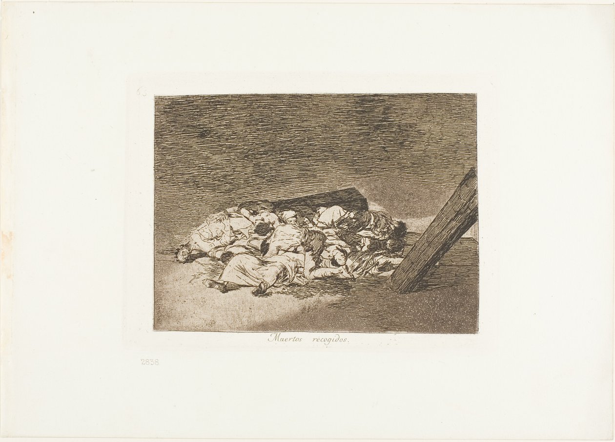 Harvest of the Dead, plade 63 fra The Disasters of War af Francisco Jose de Goya y Lucientes