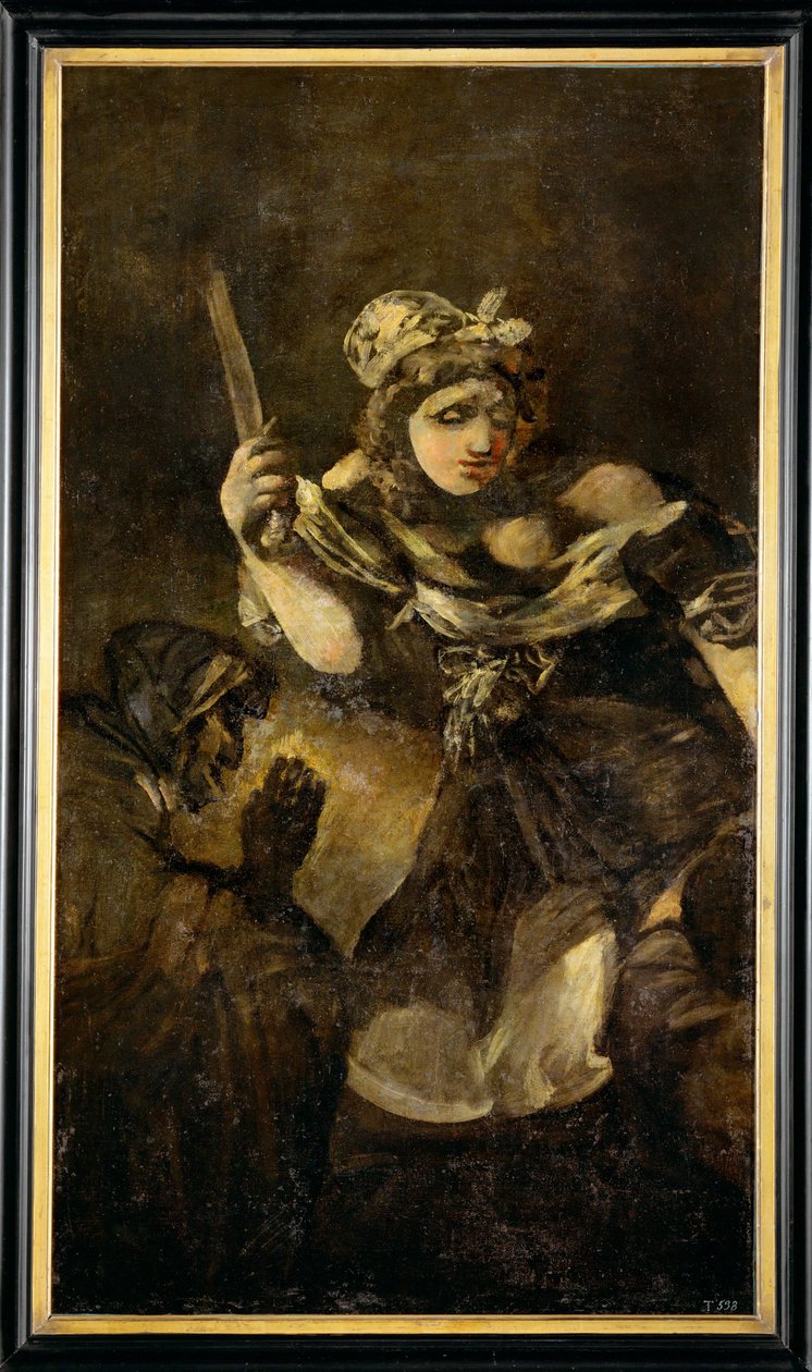 Judith og Holofernes (maleri på lærred) af Francisco Jose de Goya y Lucientes
