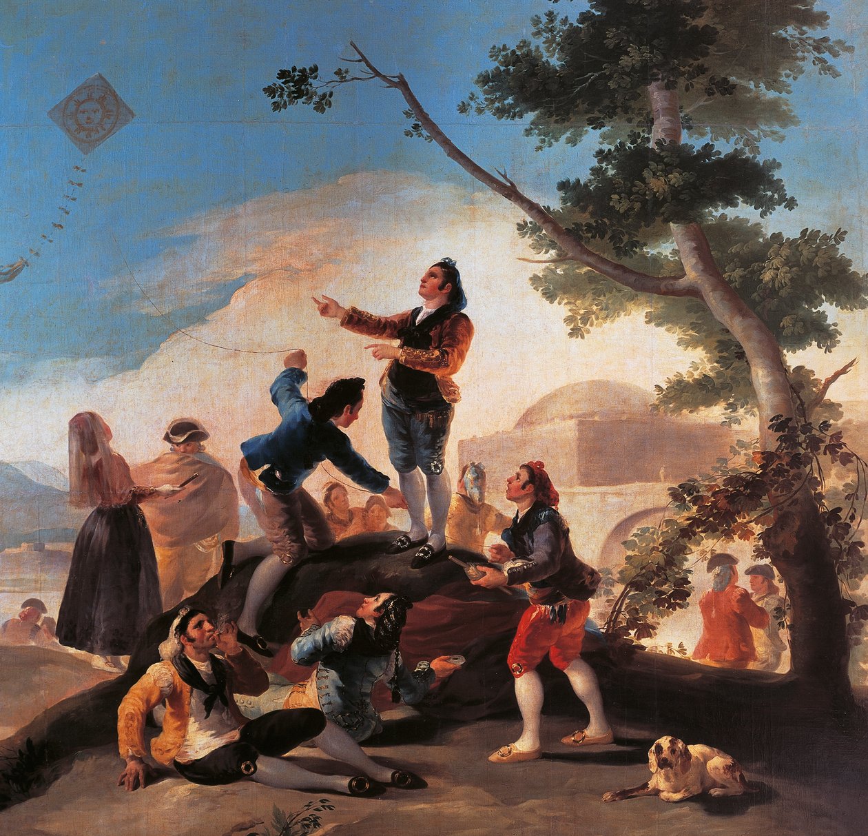 Glente af Francisco Jose de Goya y Lucientes