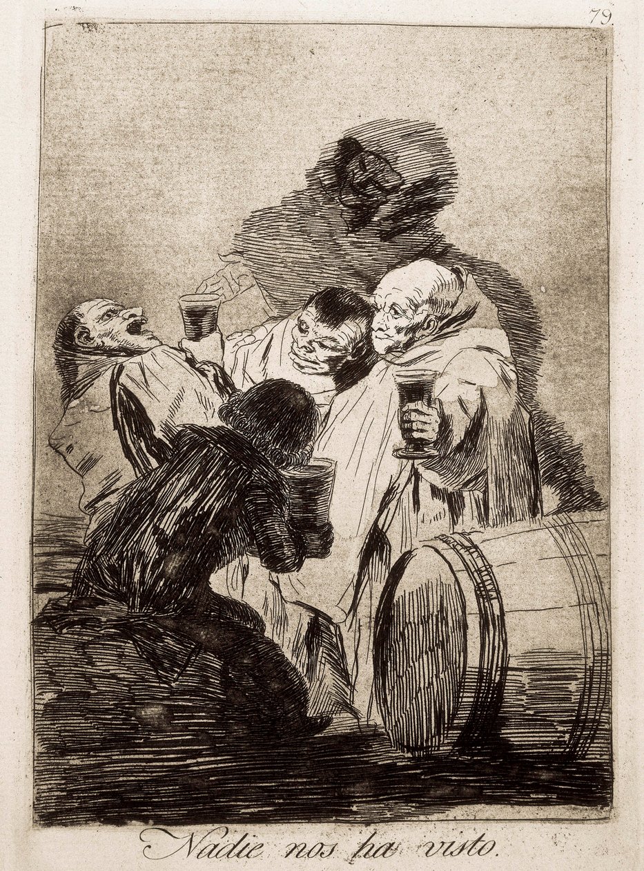 ingen har set os af Francisco de Goya