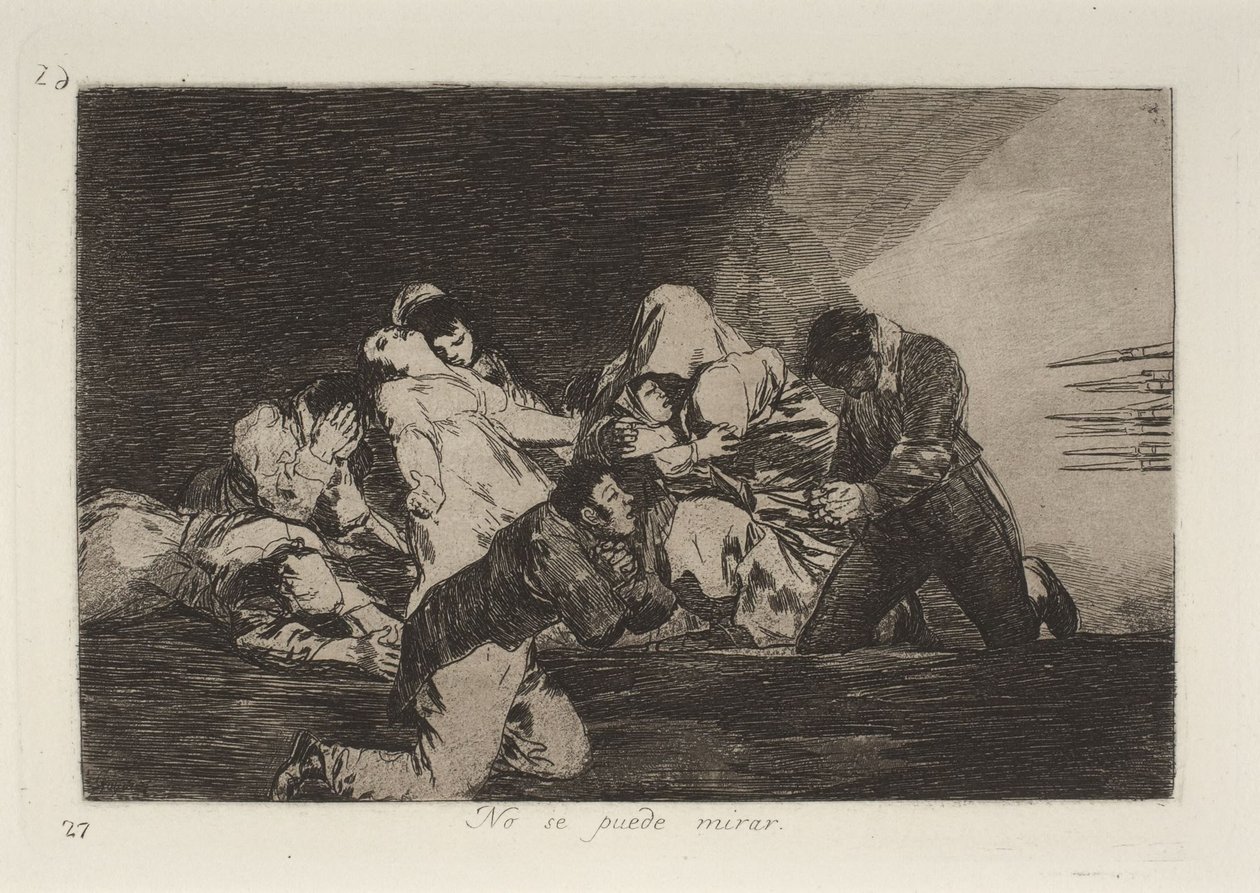 Man kan ikke se på af Francisco Jose de Goya y Lucientes