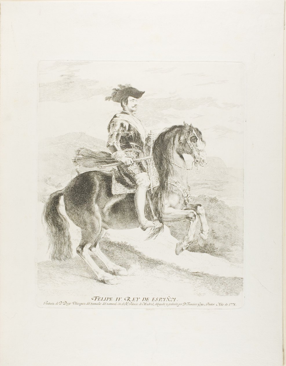 Philip V af Francisco Jose de Goya y Lucientes