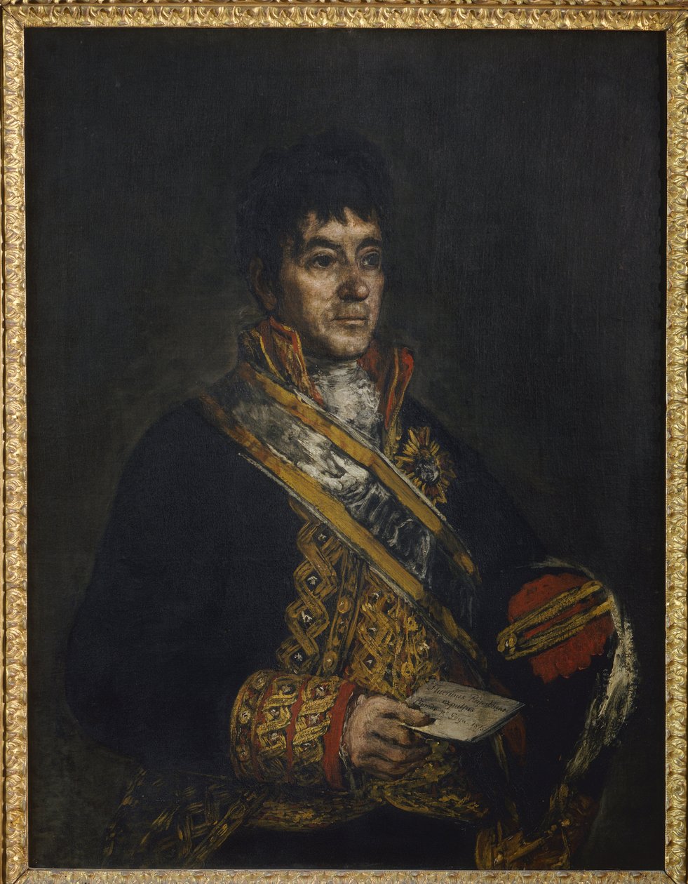 Portræt af Don Miguel de Lardizabal y Uribe (1744-1824) - Francisco de Goya (1746-1828). olie på lærred af Francisco de Goya