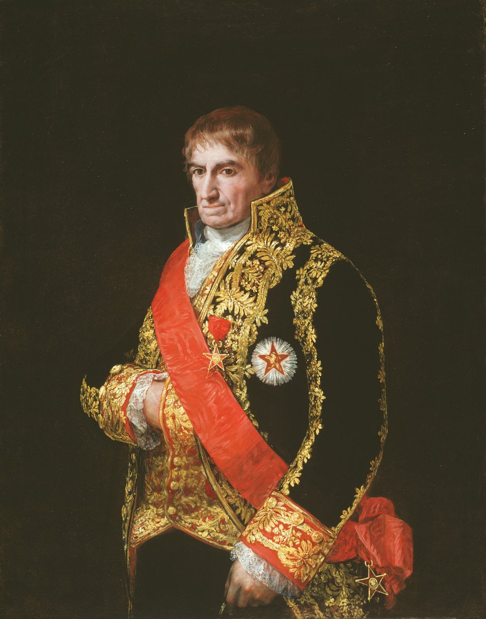 Portræt af general José Manuel Romero af Francisco Jose de Goya y Lucientes