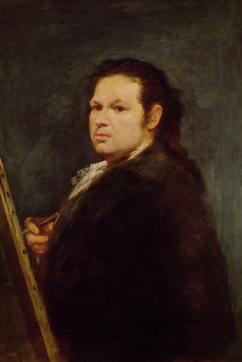Selvportræt af Francisco de Goya