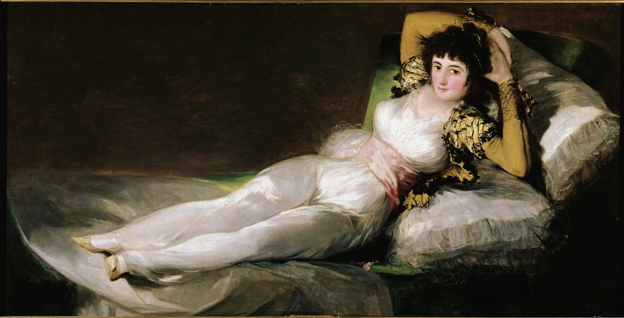 Den påklædte Maja af Francisco Jose de Goya y Lucientes