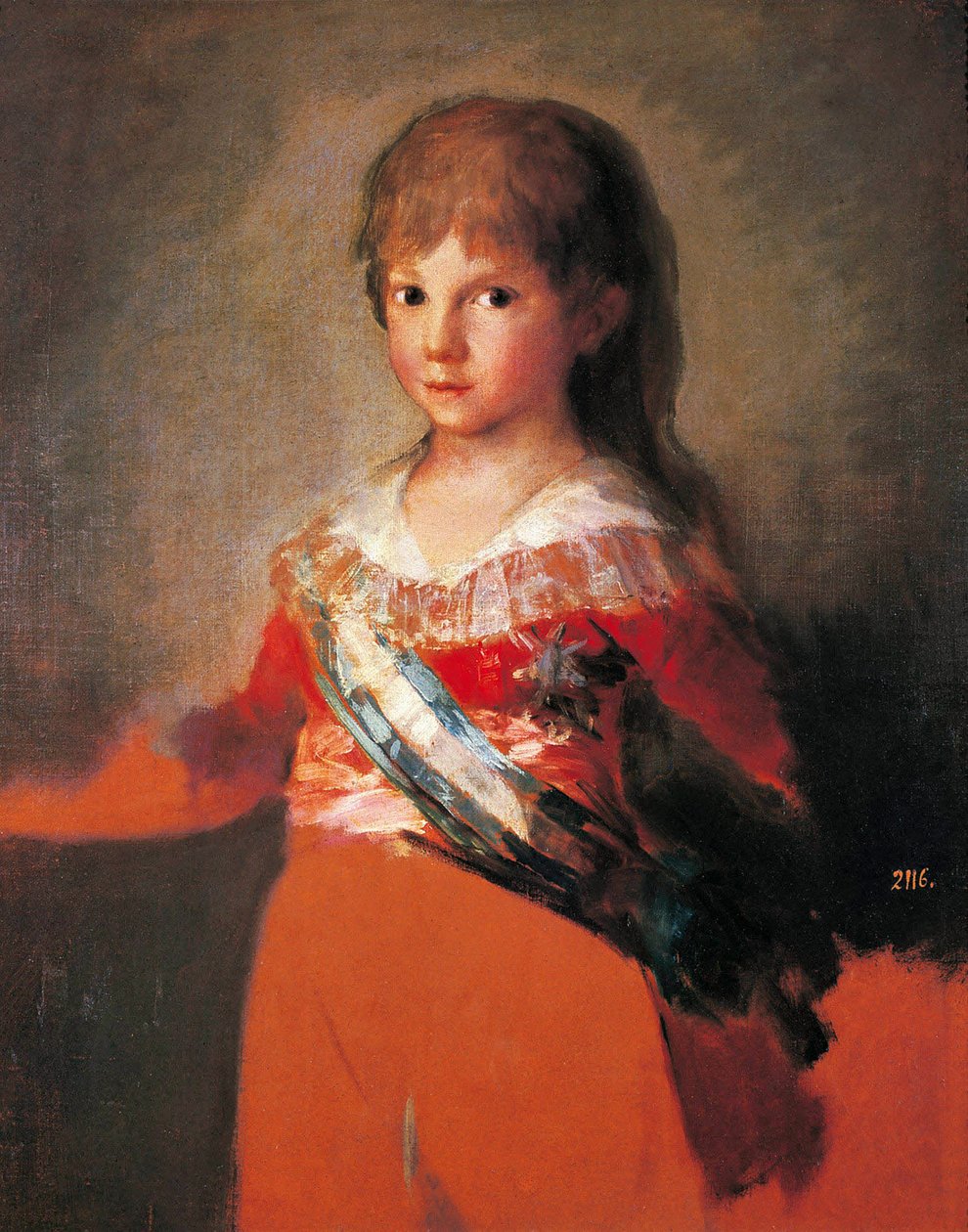 The Infante Francisco de Paula, 1800dani af Francisco de Goya