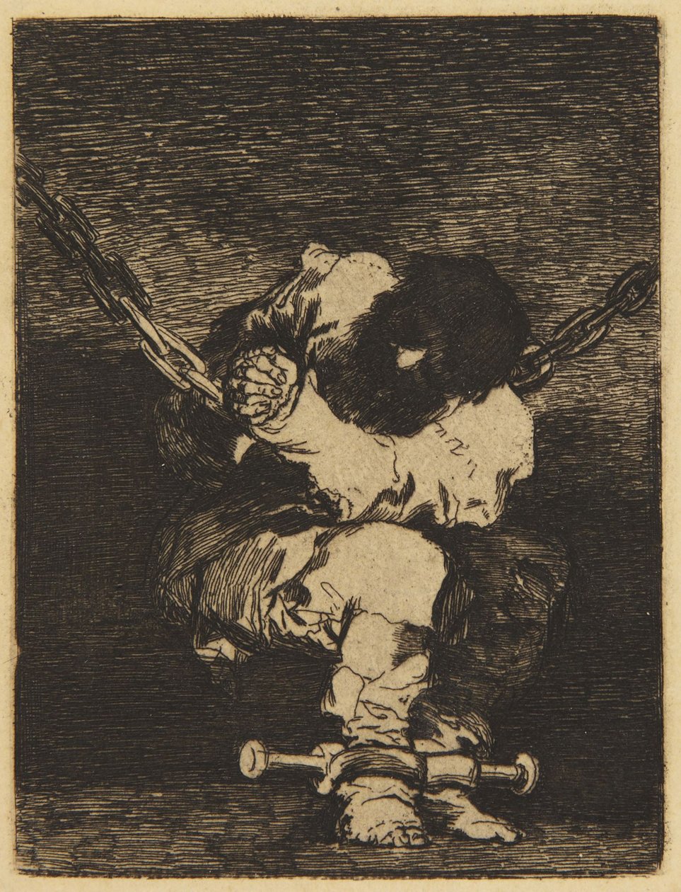 Den lille fange (Delteil XIV, nr. 31; Harris 26) af Francisco Jose de Goya y Lucientes