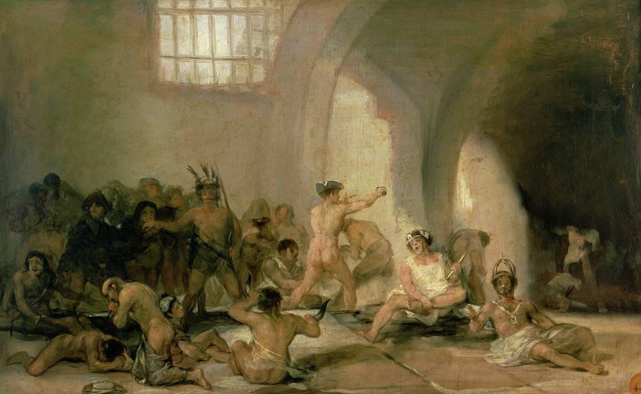 Galehuset af Francisco de Goya