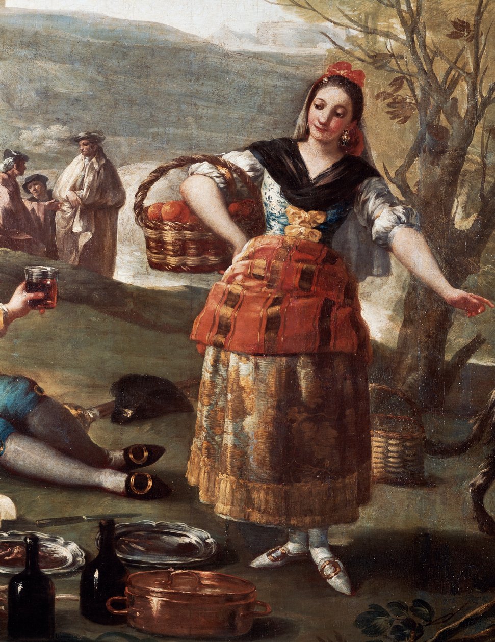 Den orange sælger af Francisco Jose de Goya y Lucientes