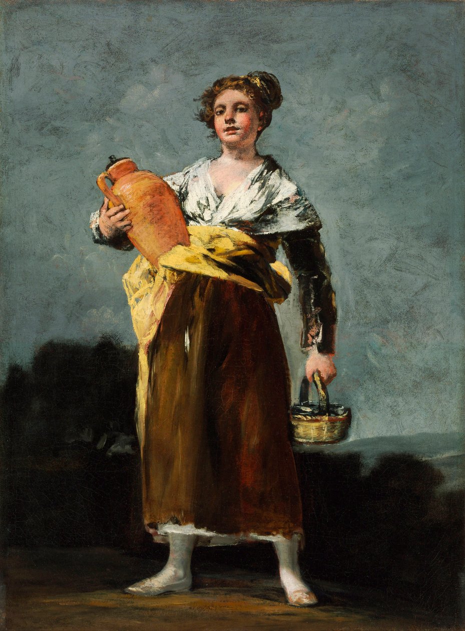 The Water Carrier, ca. 1808-12 (olie på lærred) af Francisco de Goya