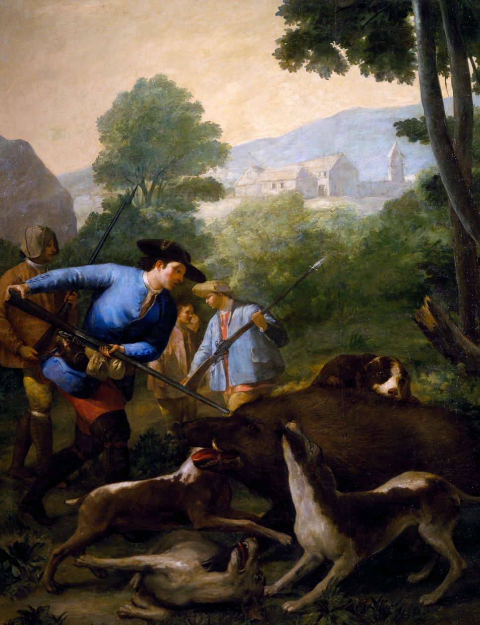 Ornejagten af Francisco Jose de Goya y Lucientes