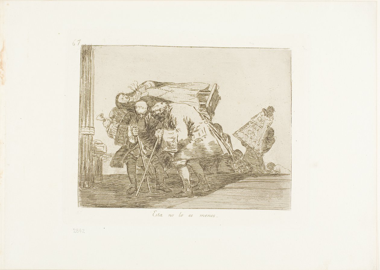 Dette er ikke mindre, plade 67 fra The Disasters of War af Francisco Jose de Goya y Lucientes