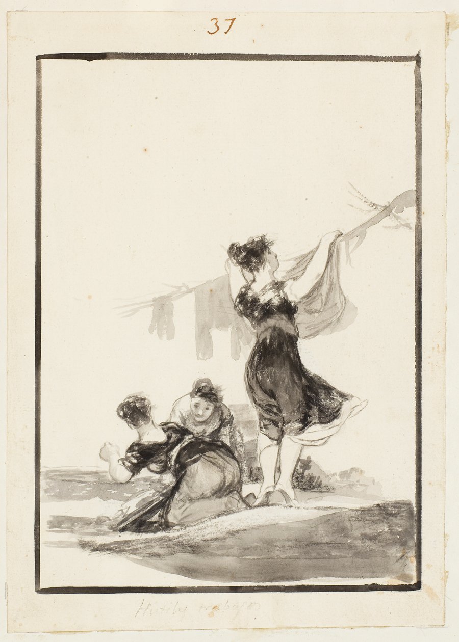 Nyttigt arbejde af Francisco de Goya