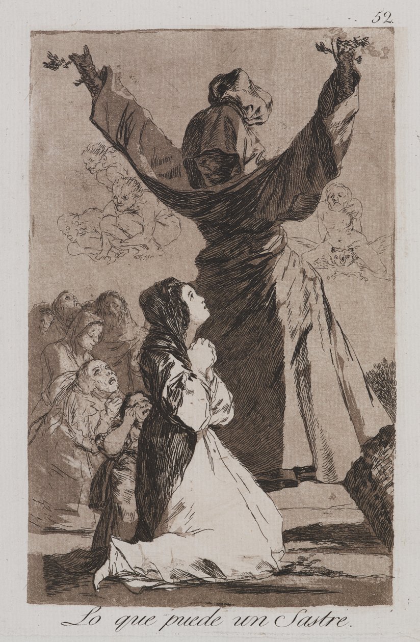 Hvad en skrædder kan! (Hvad en skrædder kan!) af Francisco de Goya