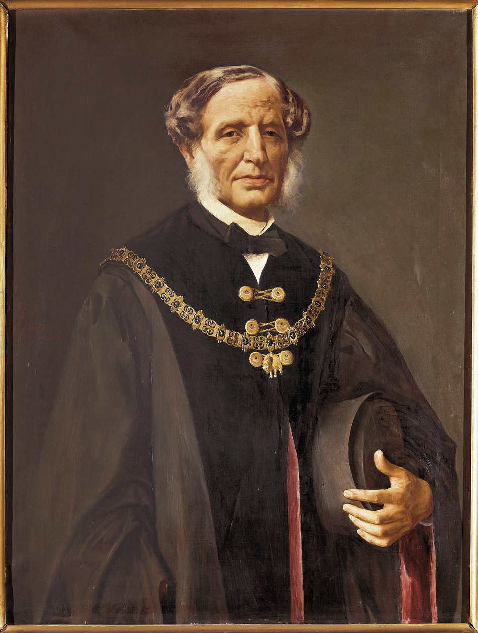 Portræt af den spanske politiker Manuel Seijas Lozano (1800-1868) af Francisco Jover y Casanova