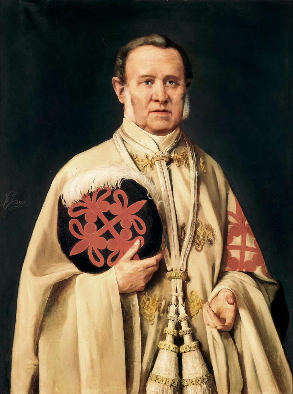 "Portræt af markisen af Viluma, spansk militær og politisk adelsmand" ca. 1850 (olie på lærred) af Francisco Jover y Casanova