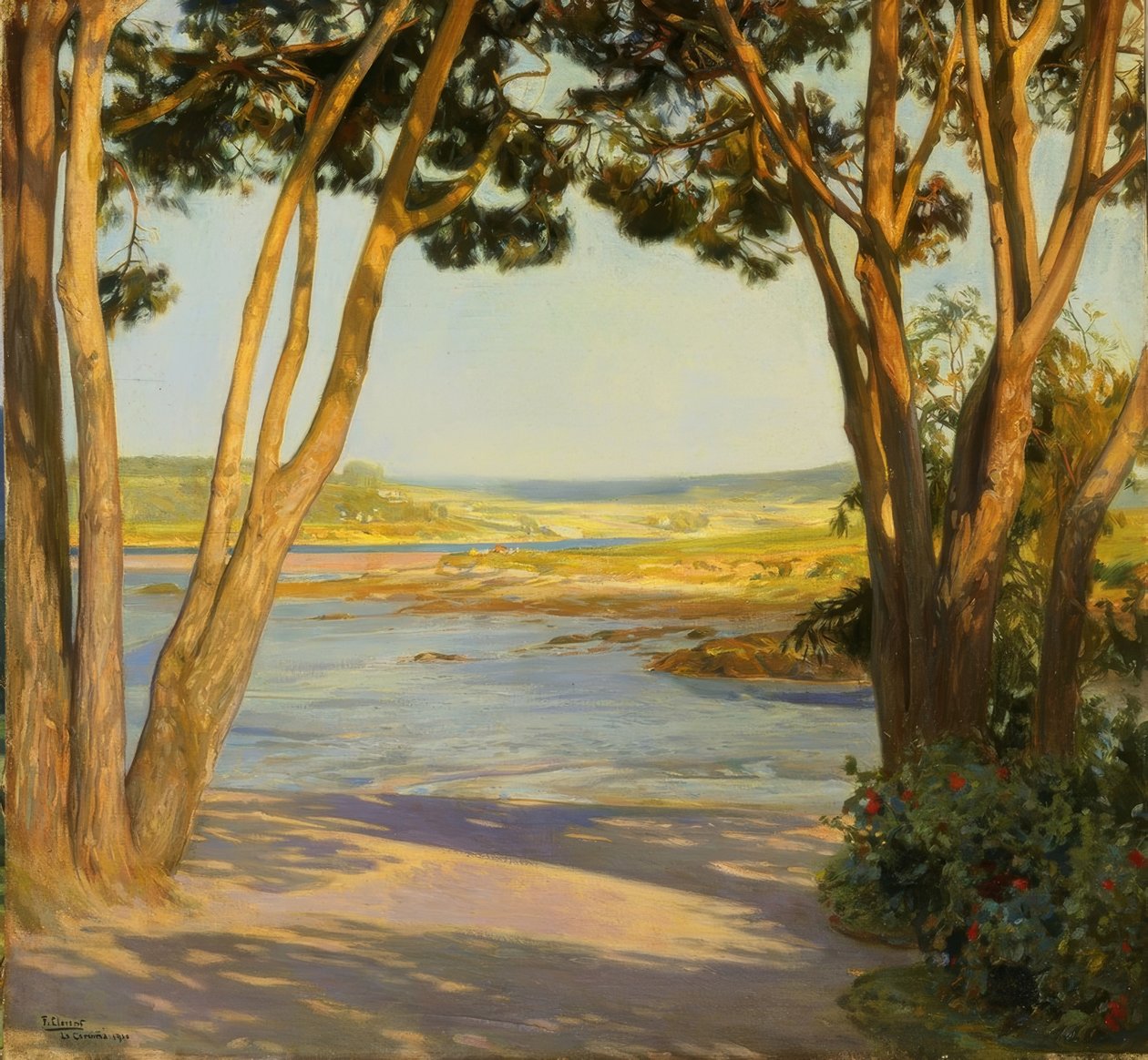 SANTA CRUZ – 1910 – OLEO / LIENZO – 92X98 CM af Francisco Llorens Diaz