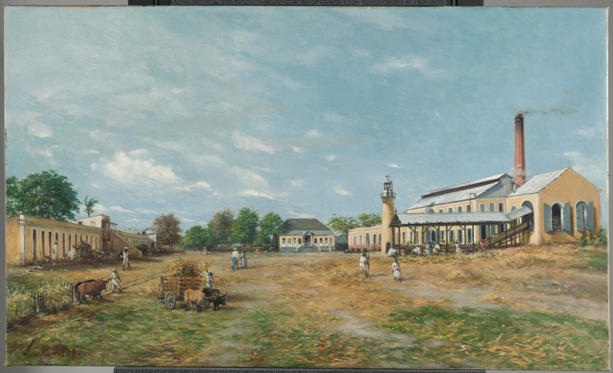 Hacienda La Fortuna, 1885 af Francisco Manuel Oller
