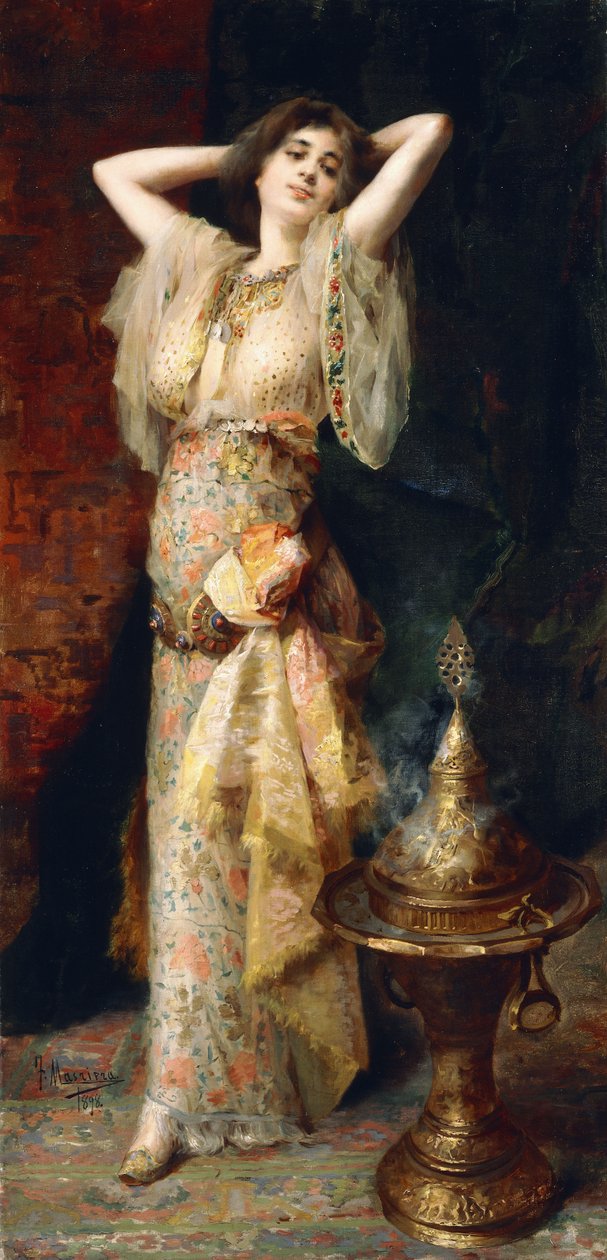 Odalisca, 1898 af Francisco Masriera y Manovens