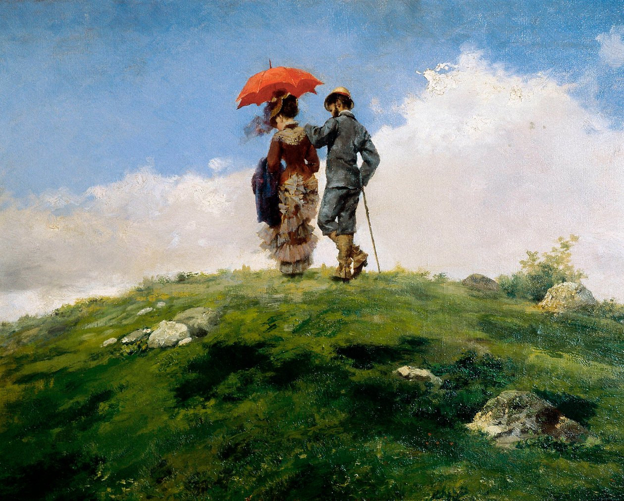 Det grønne bjerg af Francisco Masriera y Manovens